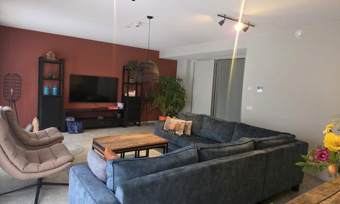 Downdriehoek woonkamer